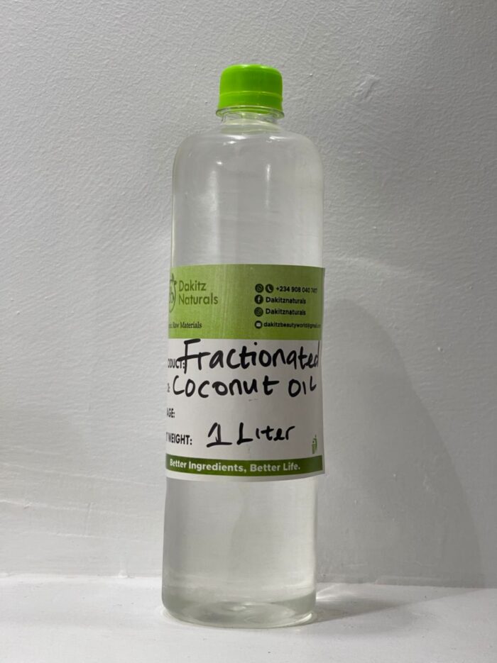 Fractionated Coconut Oil