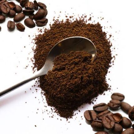 Black coffee powder