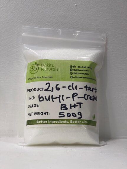 Butylated Hydoxytoluene (BHT)