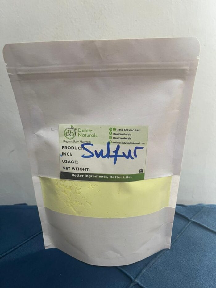 Sulfur