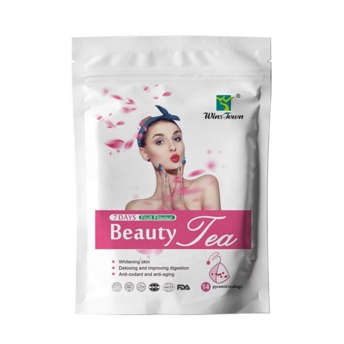 7 Days Beauty Tea with Collagen - Anti-Aging, Detoxing and Skin Whitening Tea
