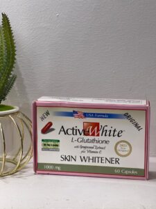 Active White L-glutathione Skin Whitener 1000mg