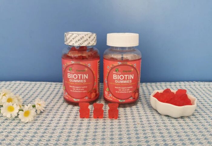 Daynee Biotin Gummies with Collagen, Vitamin C and Keratin 1