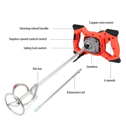 Industrial Power Hand Mixer (single pole)