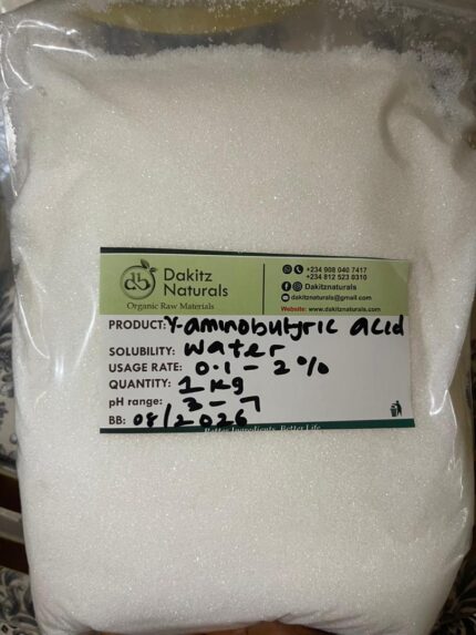 Y-aminobutyric acid GABA