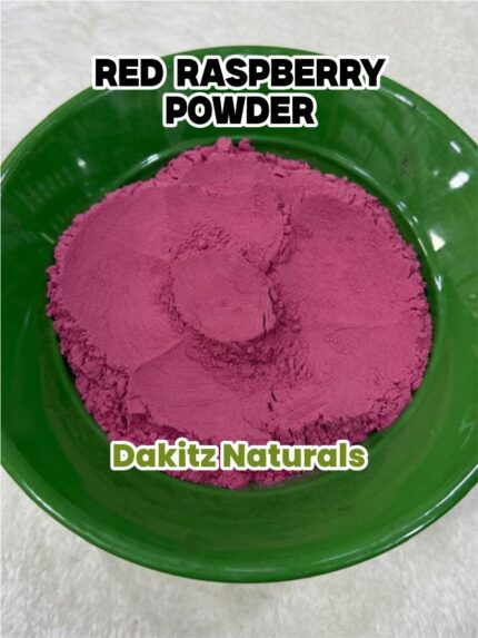 Red raspberry fruit powder