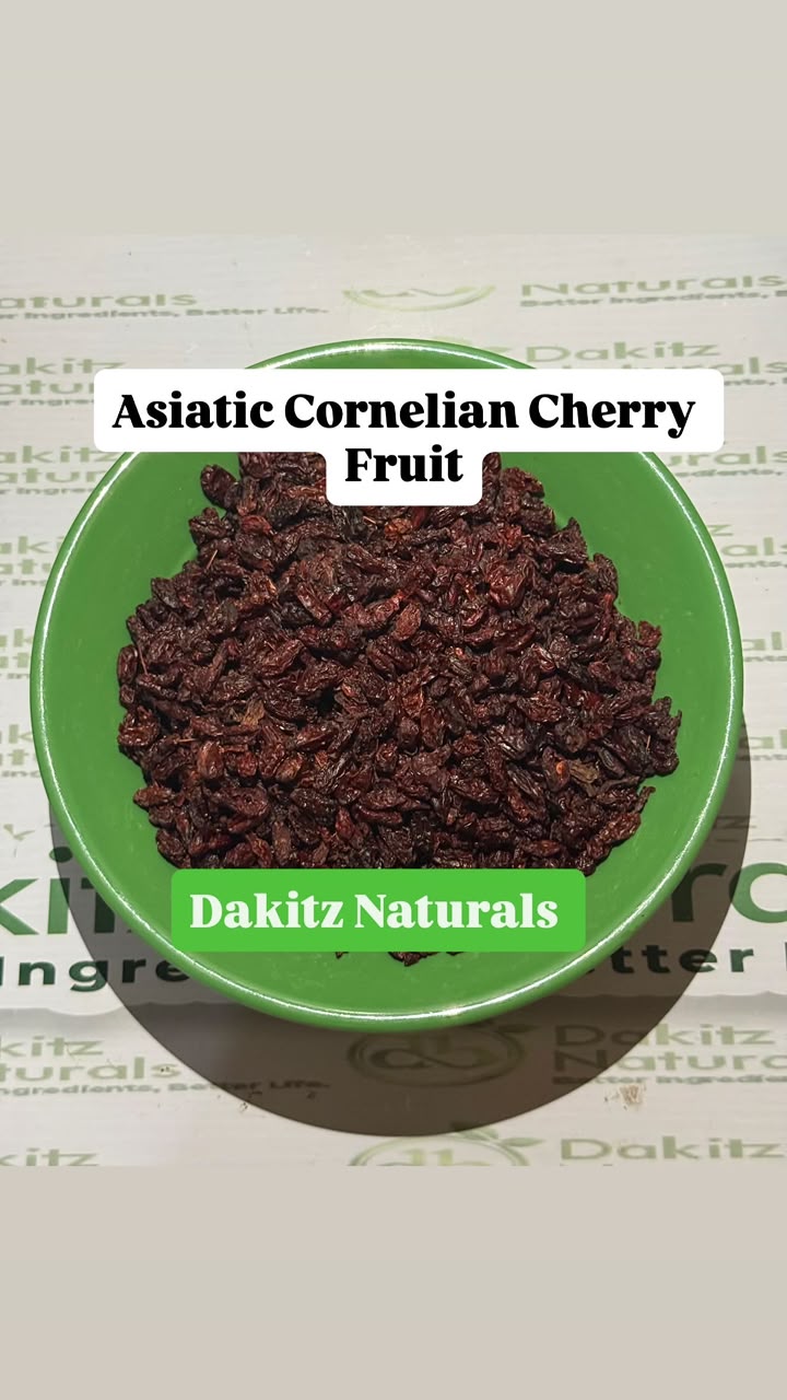 asiatic-cornelian-cherry-fruit-cornus-officinalis