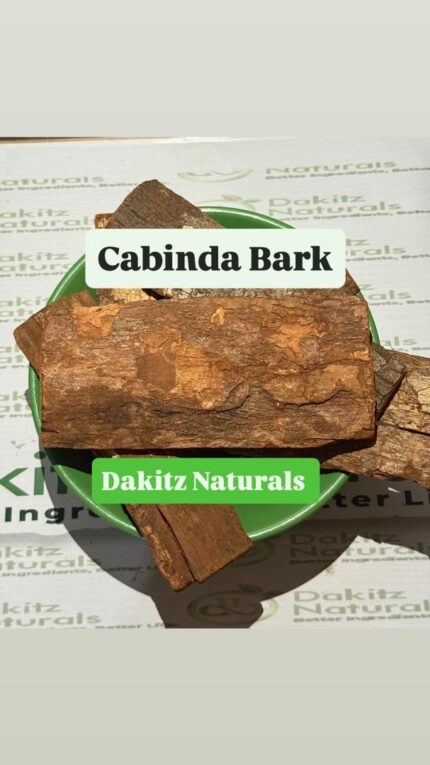 Dried Cabinda bark, also known as Yohimbe bark